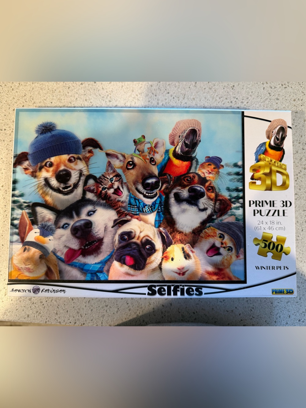 3D Animal Puzzle — 500 pieces